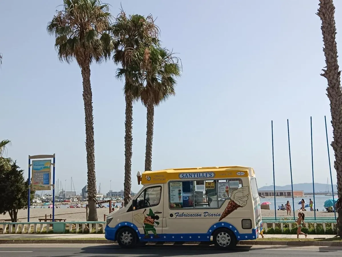 Vistas A 3 Paises Y 2 Continentes 1º Linea De Playa A 5 Minutos De Gibraltar Apartment La Linea de la Concepcion Homestay